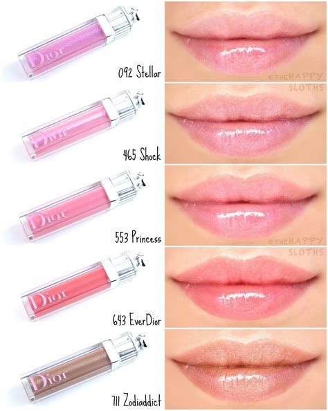 dior diorama lip gloss|dior lip gloss color chart.